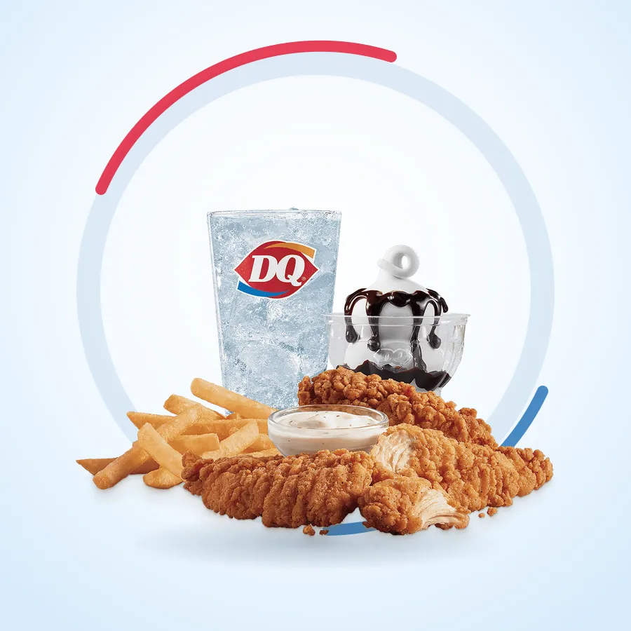 3-Piece Chicken Strip Meal Deal on the Dairy Queen menu