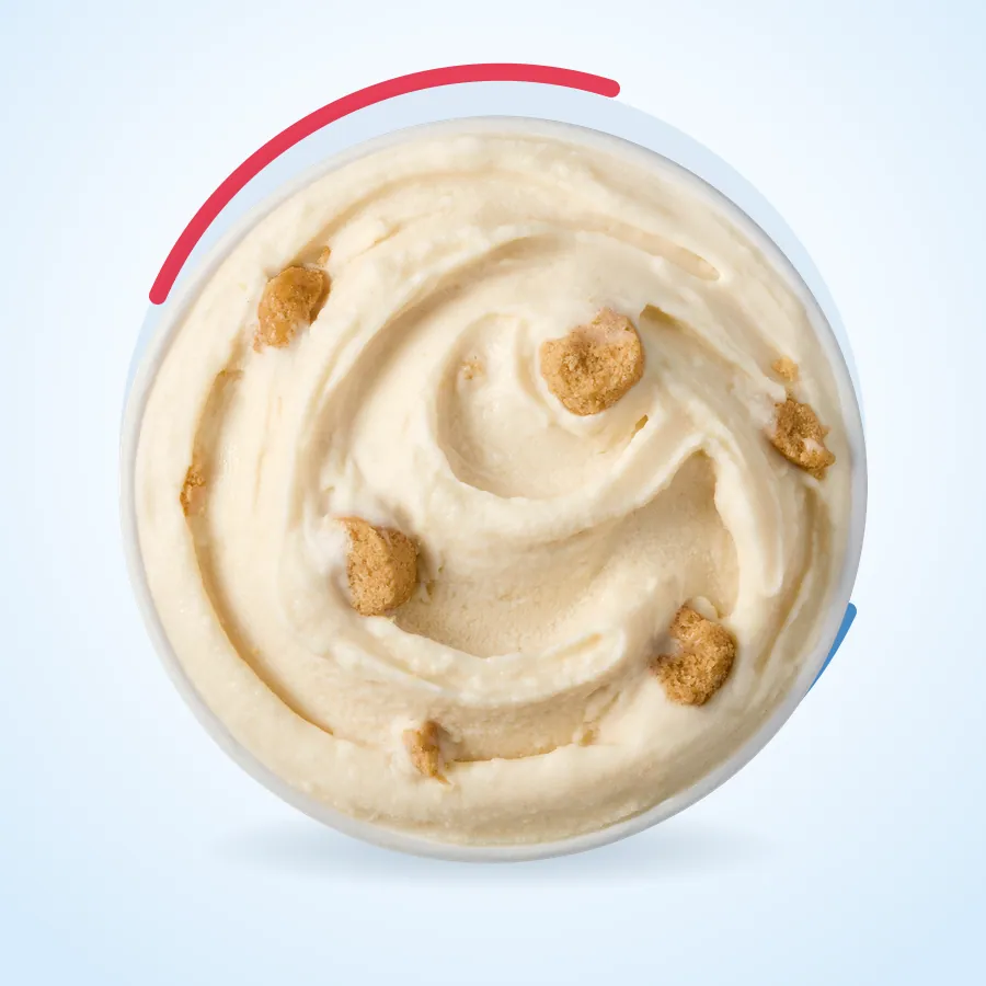 Brown Sugar Cookie Dough Blizzard on the Dairy Queen menu