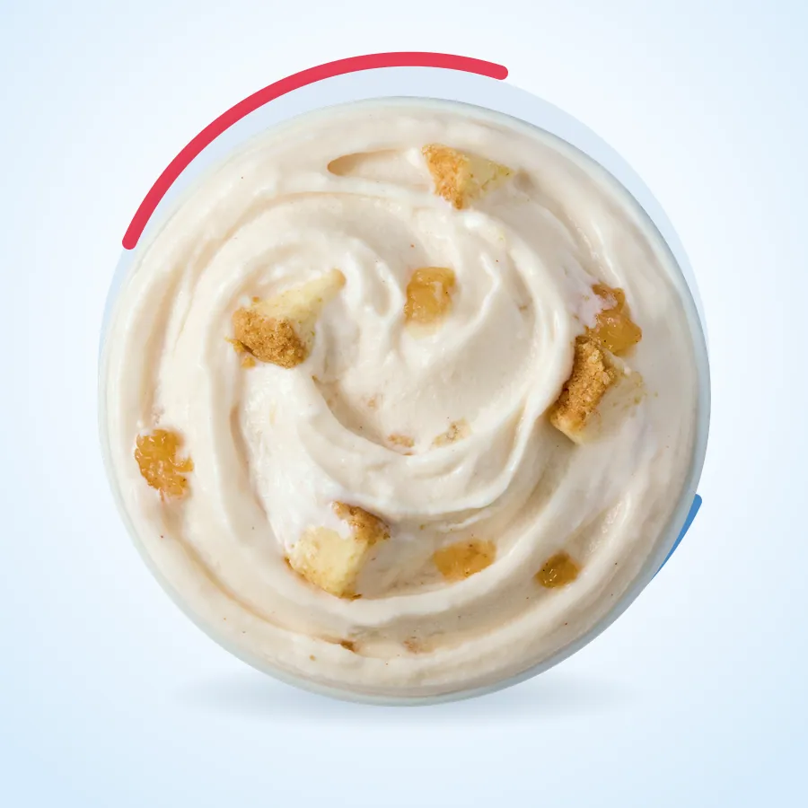 Caramel Apple Cheesecake Blizzard on the Dairy Queen menu