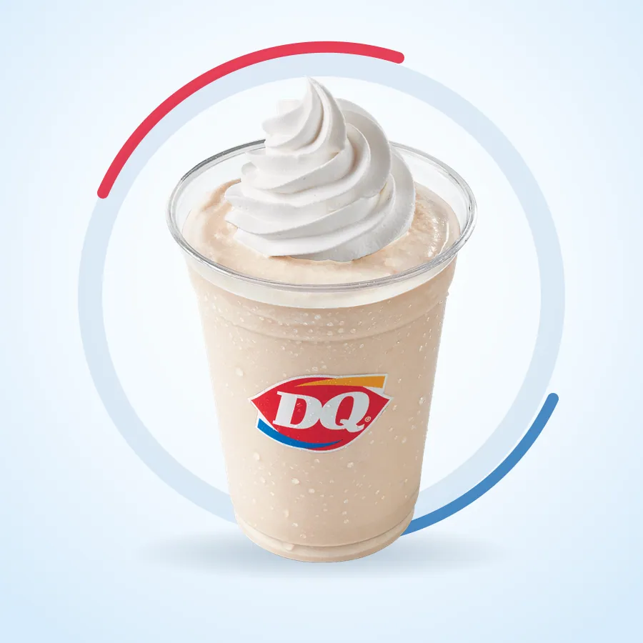 Caramel Shake or Malt on the Dairy Queen menu