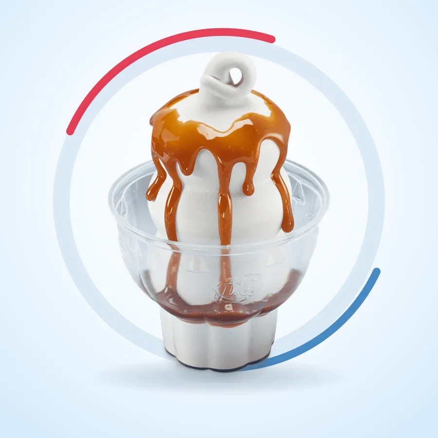 Caramel Sundae on the Dairy Queen menu