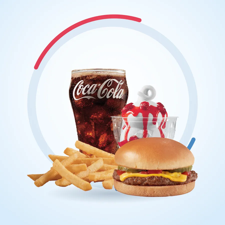Cheeseburger Meal Deal on the Dairy Queen menu