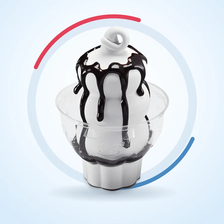 Chocolate Sundae on the Dairy Queen menu