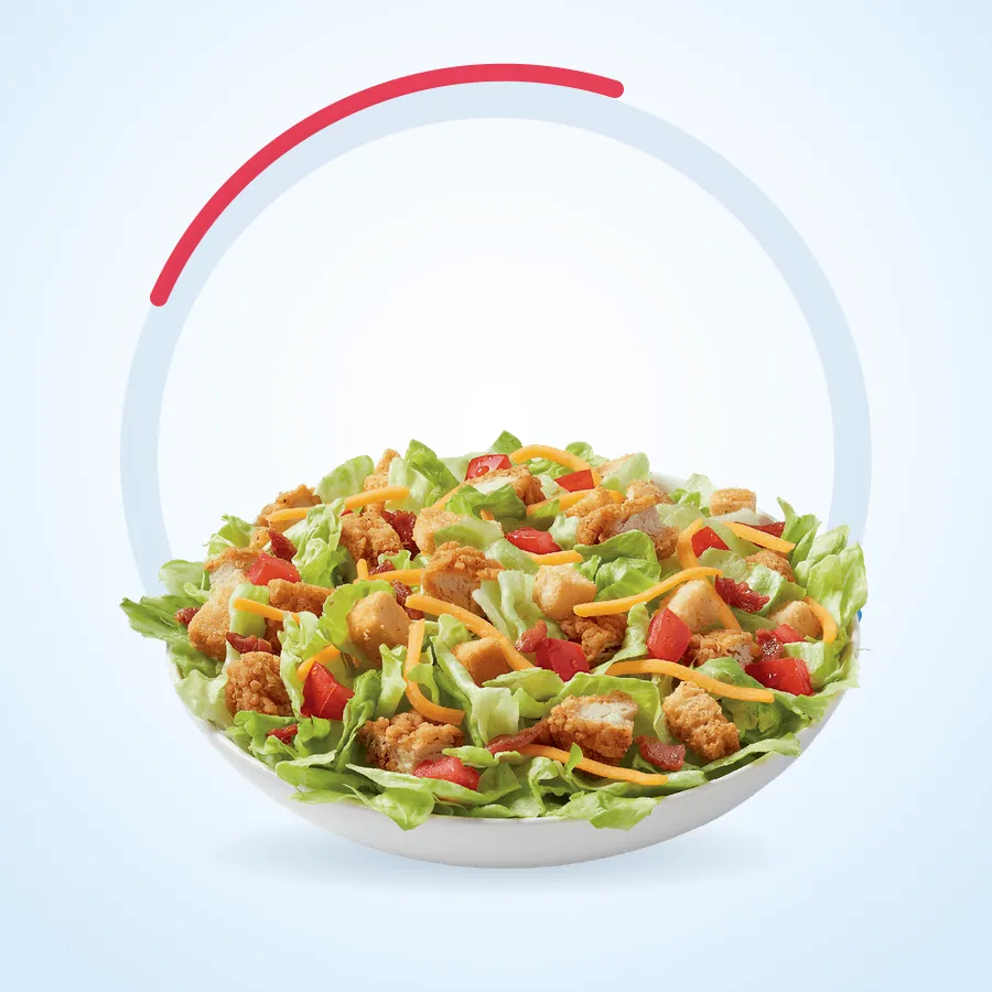Crispy Chicken Strips Salad on the Dairy Queen menu