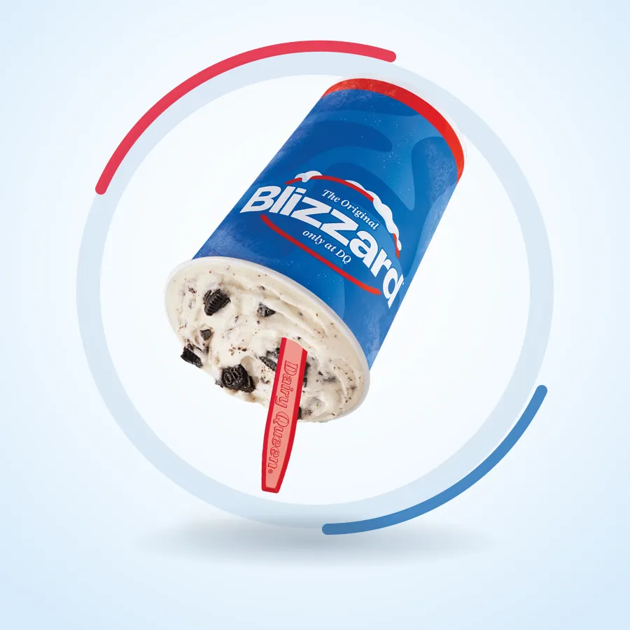 Dairy Queen DQ Blizzard Treats menu