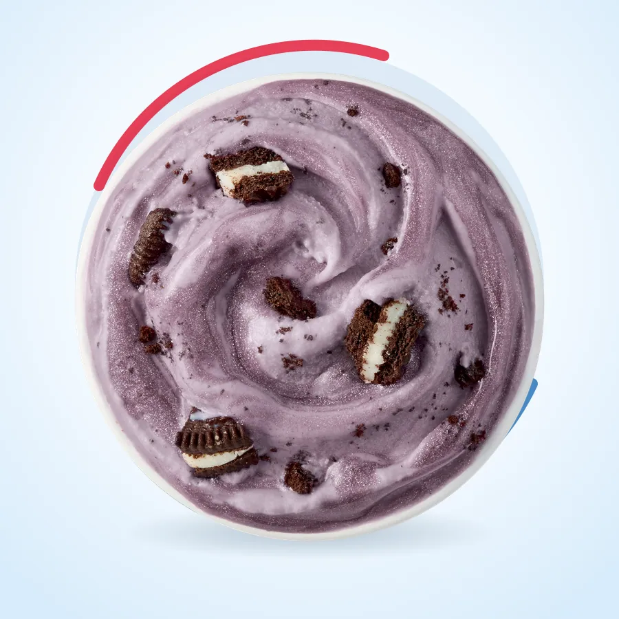 Enchanted OREO Blizzard on the Dairy Queen menu