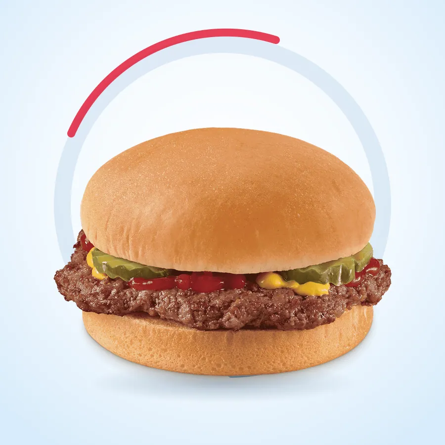 Kids Hamburger on the Dairy Queen menu