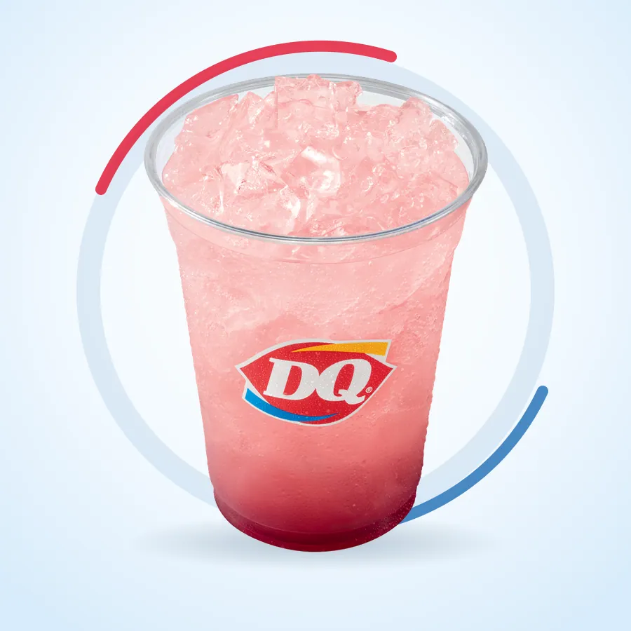 Hibiscus Lemonade DQ Sparkler on the Dairy Queen menu