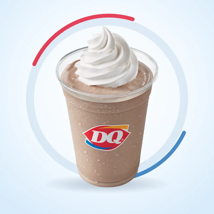 Hot Fudge Shake or Malt on the Dairy Queen menu