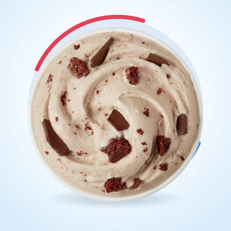 Mocha Brownie Mudslide Blizzard on the Dairy Queen menu