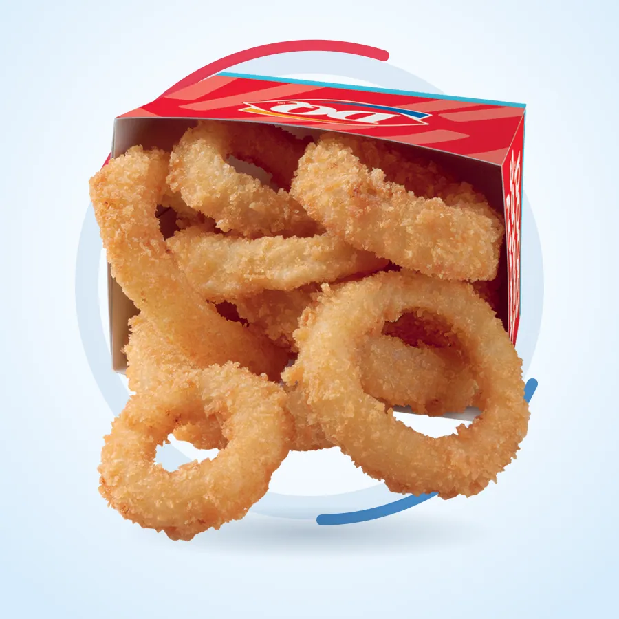 Onion Rings on the Dairy Queen menu