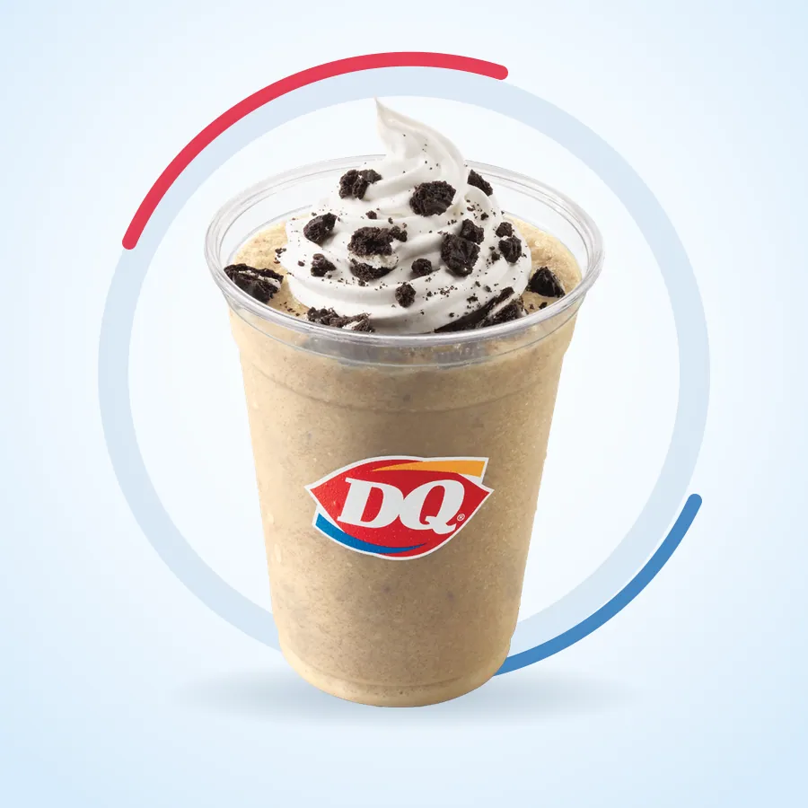 OREO DQ Coffee Cooler on the Dairy Queen menu