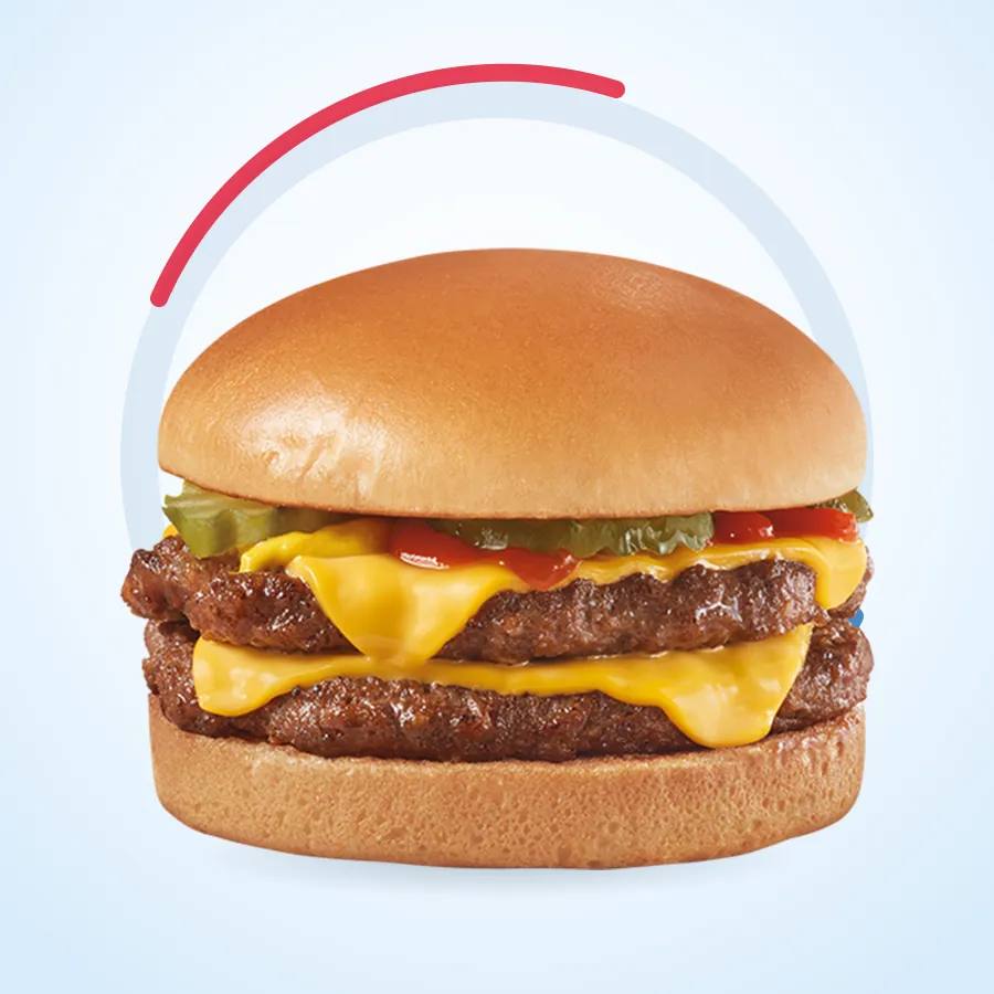 Original Cheeseburger Stackburger on the Dairy Queen menu