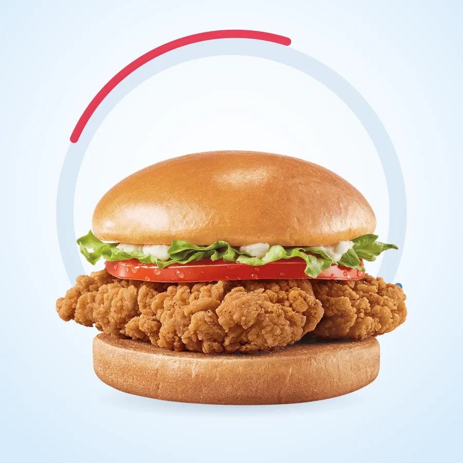Original Chicken Strip Sandwich on the Dairy Queen menu