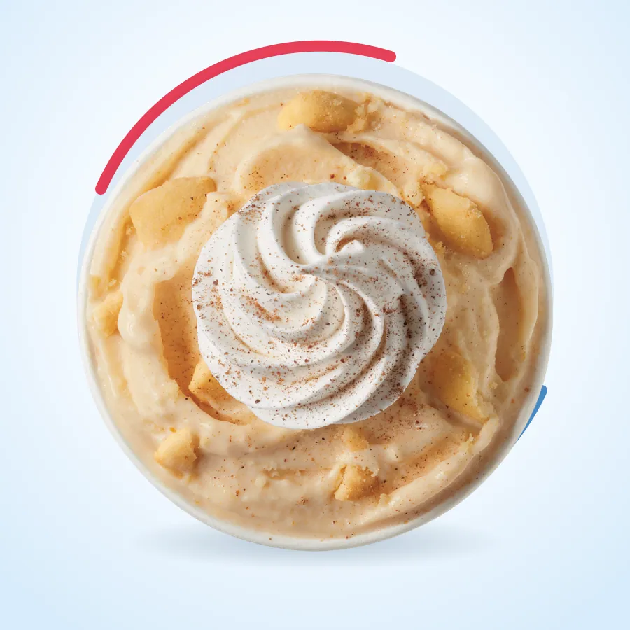 Pumpkin Pie Blizzard on the Dairy Queen menu