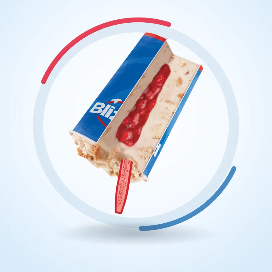 Royal New York Cheesecake Blizzard on the Dairy Queen menu
