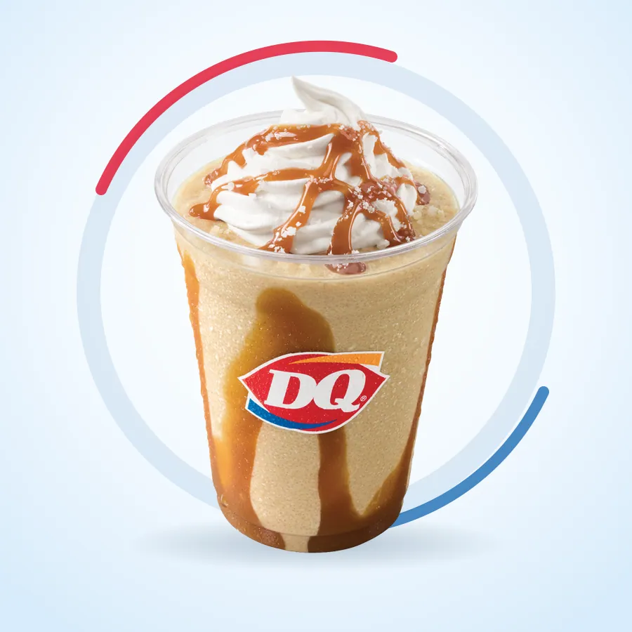 Salted Caramel DQ Coffee Cooler on the Dairy Queen menu