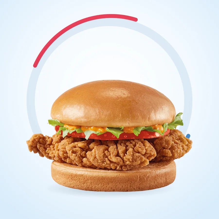 Spicy Chicken Strip Sandwich on the Dairy Queen menu