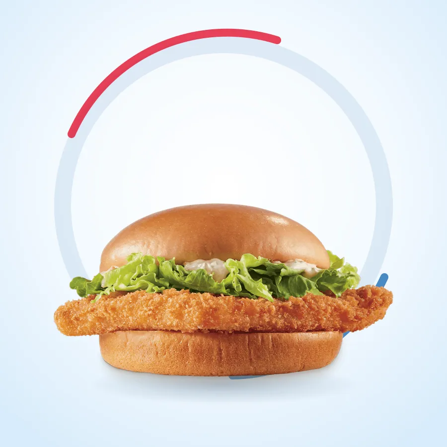 Wild Alaska Fish Sandwich on the Dairy Queen menu
